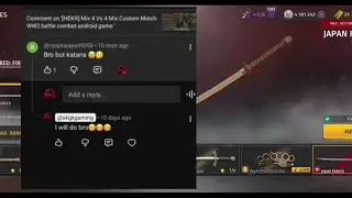 JAPAN KATANA (My Subscriber Request) Knives Only mode  WW2 battle combat android game 