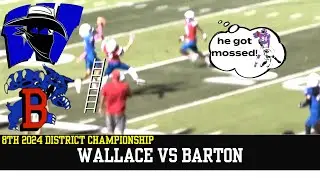 8th Grade Wallace VS Barton for the 2024 DISTRICT CHAMPIONSHIP!!!