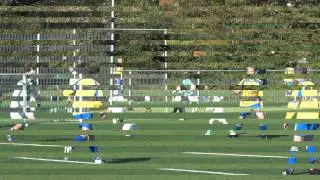 Sc Franeker E4 - vv Warga E2 gespeeld 15 oktober 2011