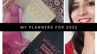 Best Planners for 2022 |My Birthday Gifts | weekly & daily planner | I purchased The Tall Elephant