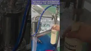 Semi auto 500ml Liquid Filling Machine #liquidfillingmachine #shortvideo #semiautofillingmachine