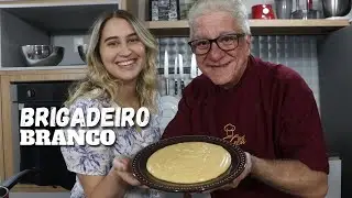 Como fazer brigadeiro branco de colher | SOMENTE DOIS INGREDIENTES | Receitas de família | Chef Zeca