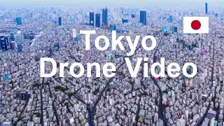 Tokyo City 🇯🇵 - Japonia (widok z drona)