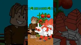 Bacon Luck = 0.001%🍀 In Grow A Garden 😭 #growagarden #shorts