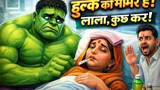 || Hulk funny video viral video sad moment || || funny Hulk viral video mom || @RezoHulk 