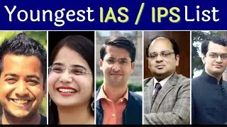List of youngest ias officer in india / youngest ips officer in india list