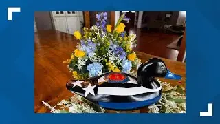 Nonprofit group will auction off duck decoy to raise funds for families of Lt. William Lebo