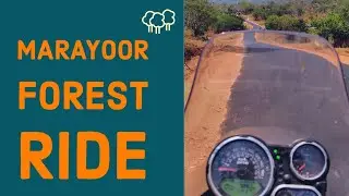 Marayoor forest  bike ride