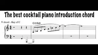 My favorite cocktail piano introduction