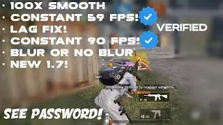 90 fps config bgmi lag fix in any device| competitive config #pubgmobile #lagfix #bgmi 100 % working