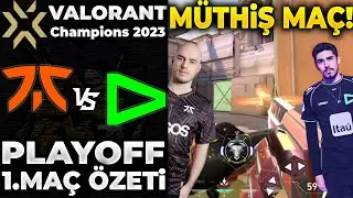 FNATIC vs LOUD 1. MAÇ ÖZETİ | VALORANT CHAMPIONS 2023