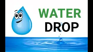 Amazing WATER DROP animation Using Only HTML & CSS - Code With Tanmay