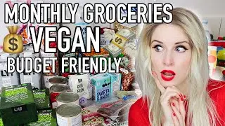 Monthly VEGAN Grocery Haul - How I do my budget friendly food shopping
