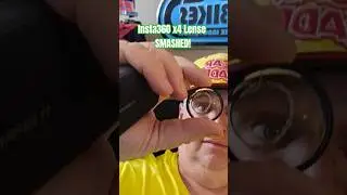 Smashed Insta360 X4 Footage! #fail #broken #lense #filmed #sad #insta360
