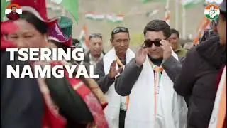 Ladakh song congress party Namgyal Tsering