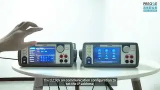 Transistor input and output characteristic curve tested with source measure unit (SMU)