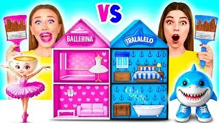 Строим Удивительный Домик | Балерина Капучина vs Тралалеро Тралала от GoFun Challenge