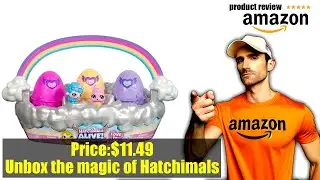 Buy Hatchimals Alive, Spring Basket Toy with 6 Mini Figures, 3 Self-Hatching Eggs, Fun Gift and