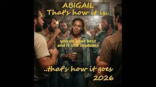 Abigail - That's how it is