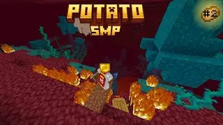 Tout tenter pour sauver notre ami du nether !!! {Potato SMP V1 épisode 2}