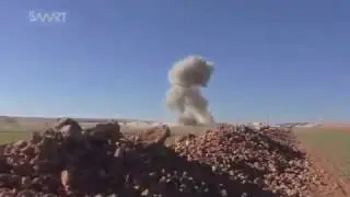 Turkish Leopard 2A4 Tank in Real Action at Syria el bab