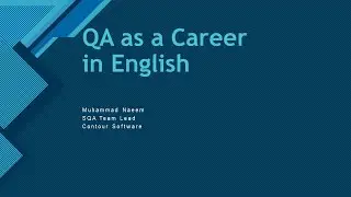 QA as a Career in English | Career path of Quality Assurance in English