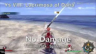 Ys 8 Boss Time Attack - Vs. Sylvia, Ver. 2 (No damage, Inferno, Adol solo)