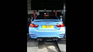 Bmw m4 M Performance exhaust sound