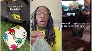 Wiz Khalifa Say Girls Want Men Who Steal From Them, Crashes Cars & talks Writing Songs in his Sleep 