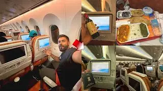 First INTERNATIONAL Journey in AIR INDIA Boeing 787 Dreamliner ECONOMY CLASS after TATA TAKEOVER