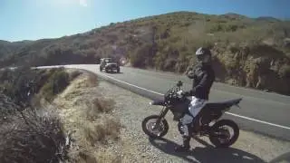 Supermoto ride close calls