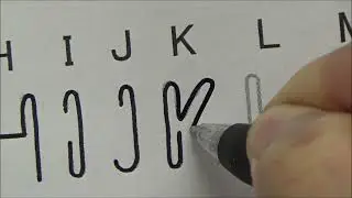 How to write paper clip font