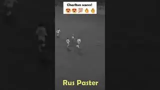 ECC 1965-66. SL Benfica - Manchester United. Bobby Charlton scores.