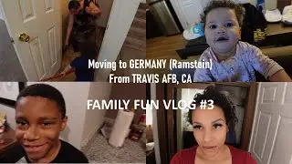 Family Fun While PCS/Moving to Germany From Travis AFB, CA #3+Baby Gigi has new baby tooth!