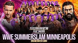 WWE Summerslam Minneapolis 2026 Dream Card v2