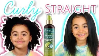 *NEW* MIELLE AVOCADO & TAMANU LINE| EASY SILK PRESS AT HOME!