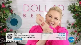 Doll 10 4piece Doll Skin Lipstick Set with Lip Liner
