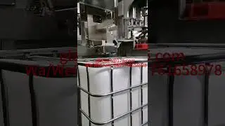 #IBC Liquid #chemicals Filling Machine 0-1000L Smart #liquidfillingmachine Manufacturer