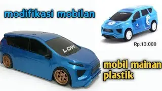 modifikasi mobil mainan Mitsubishi expander