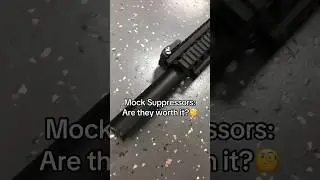 Are mock suppressors worth it? #airsoft #milsim #gaming #shorts #short #airsoftgi #toys #cod #cqb