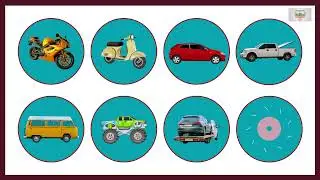 Learn Transportation For Toddlers - Road Air And Water Transport Vehicles Pictures With Sounds