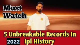 💫 || IPL Records || 🌹 RECORDS OF IPL | IPL RECORDS 2008 To 2022 | Ipl Records 2022 |