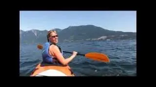 Ocean Kayaking around Bowen Island