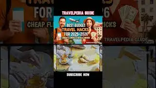 Best Budget Travel Hacks for 2025&ndash;2026 ✈️ Cheap Flights & Hotels Tricks #travelpediaguide #travel