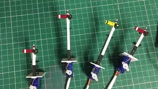 GLR OO Gauge Working Semaphore Signals