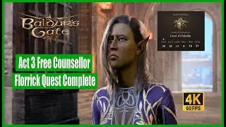 Baldur's Gate 3 Walkthrough Act 3 Free Counsellor Florrick Quest Complete