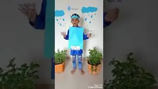 How to save water ! With costume.