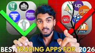 Which is the Best Trading App in 2026? Top 5 Demat Apps Explained #bestapps #stockmarket 