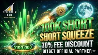 Short Position Collapse at $100,000 Bitcoin | Here's What Happens Next #Bitget Welcome Bonus