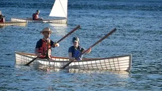 Skin on Frame Canoes on the Water, 2018